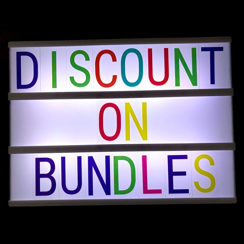 Discount on bundles!